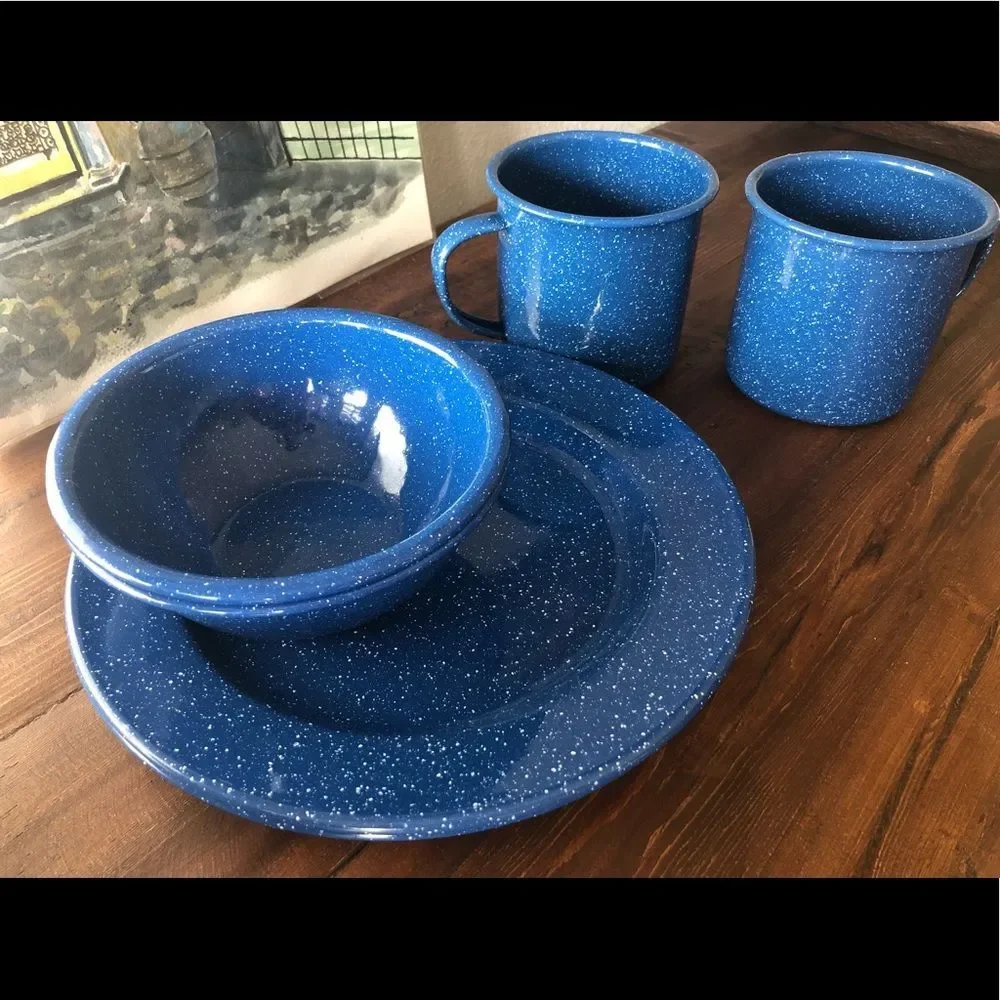 A Set of Camping/Picnic Dishes